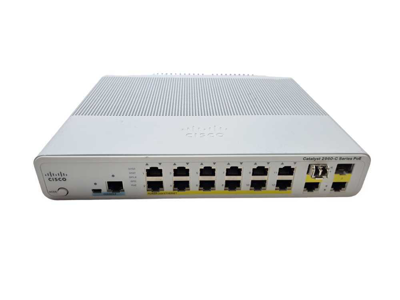 سوئیچ شبکه PoE سیسکو 12 پورت  WS-C2960C-12PC-L